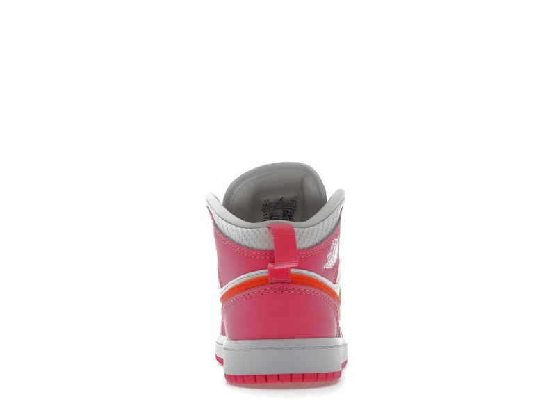 Jordan 1 Mid Pinksicle Safety Orange (PS)