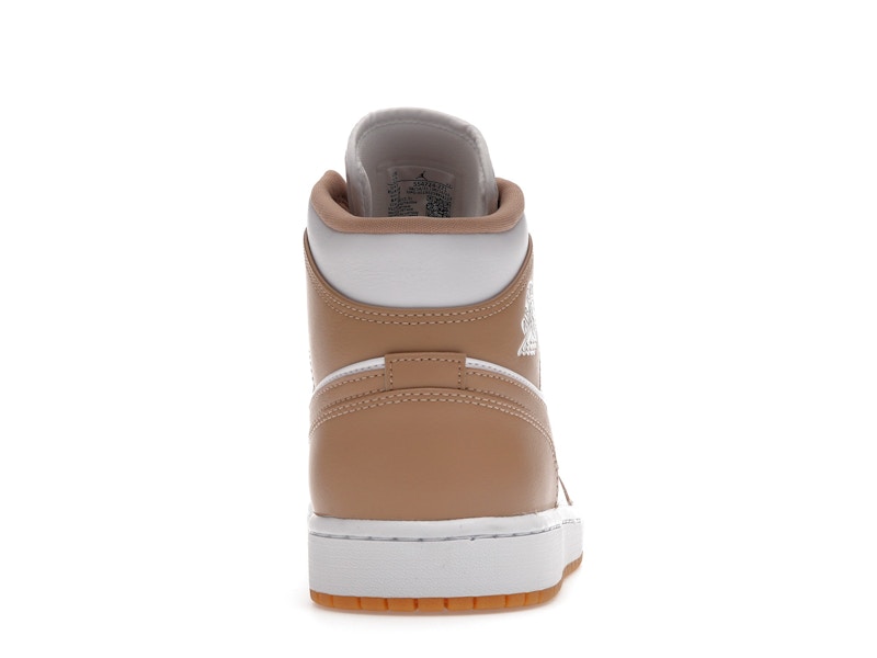 Jordan 1 Mid Tan Gum
