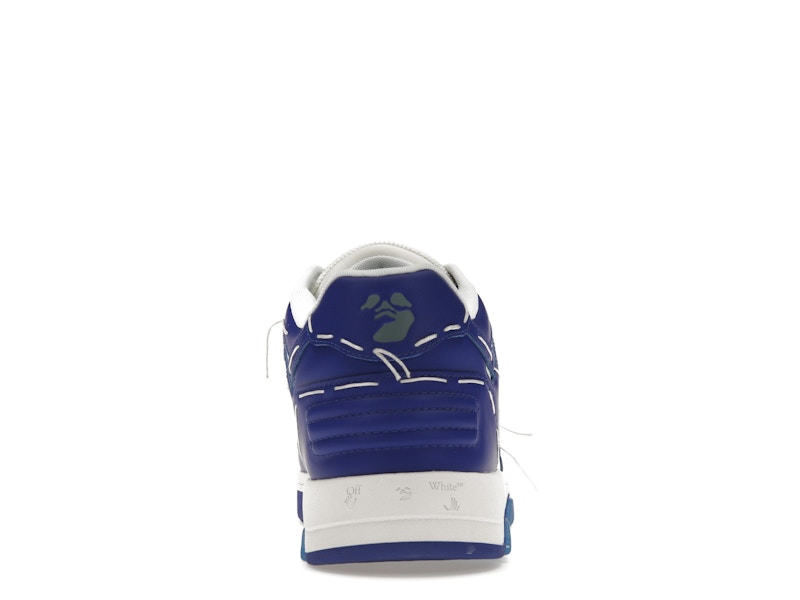 OFF-WHITE Out Of Office Sartorial Stitching White Dark Blue