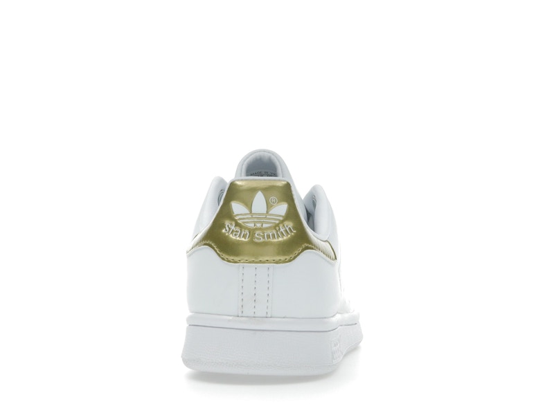 adidas Stan Smith White Gold Metallic