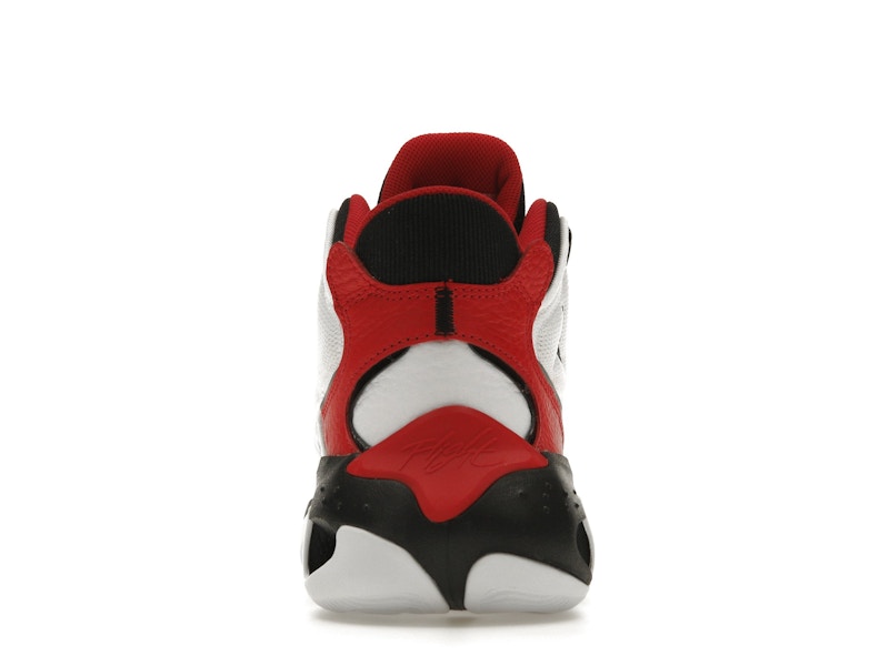 Jordan Max Aura 4 White Black University Red