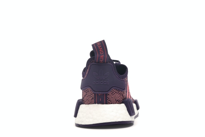 adidas NMD R1 Legend Purple Shock Red (Youth)