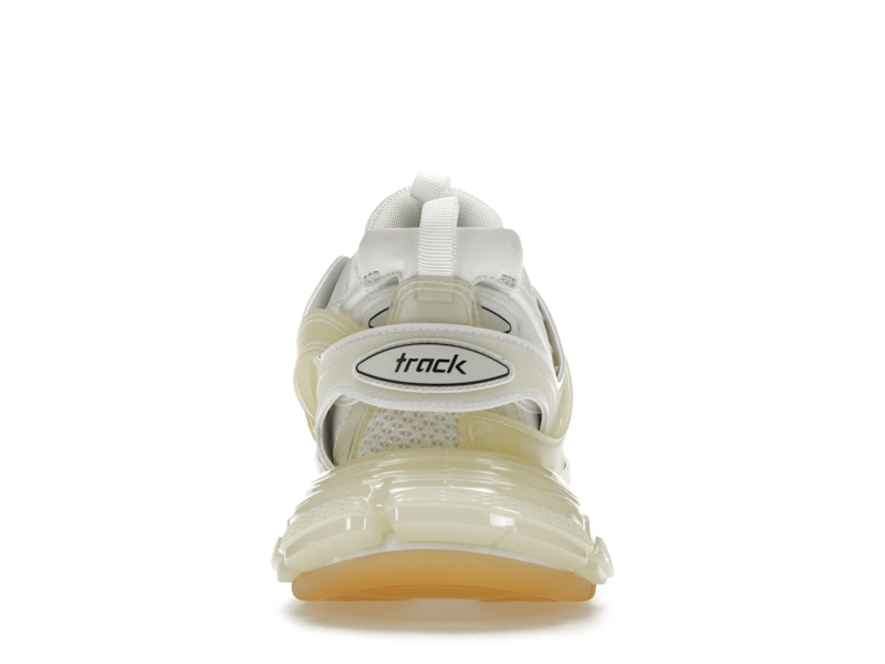 Balenciaga Track Clear Sole White