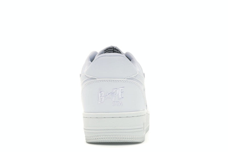 BAPE STA Low White