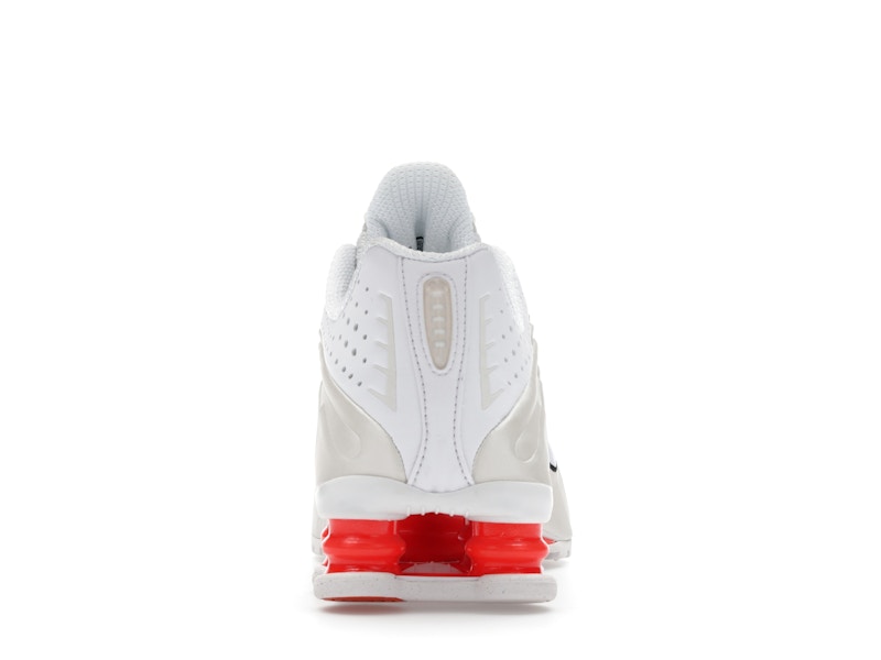 Nike Shox R4 White Phantom Picante Red (Women's)