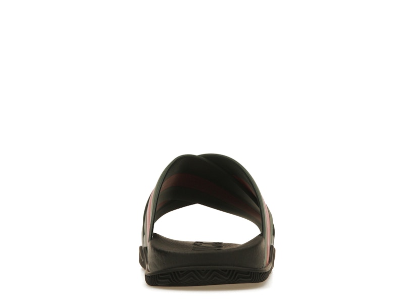 Gucci Web Slide Black Rubber (Women's)