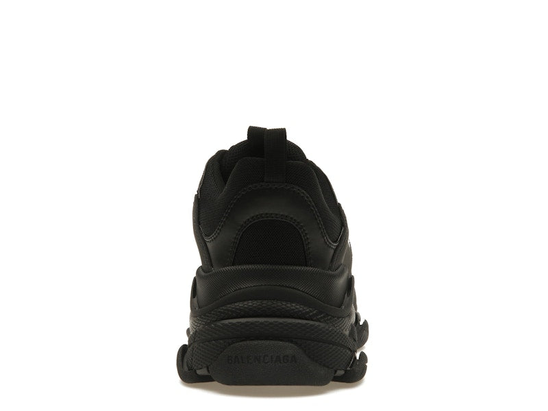 Balenciaga Triple S Black White Laces