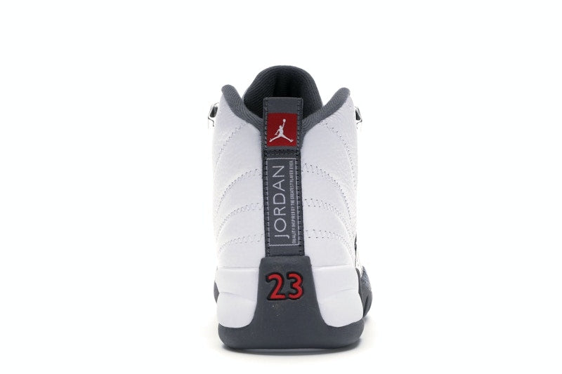 Jordan 12 Retro White Dark Grey (GS)