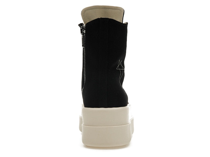 Rick Owens DRKSHDW Mega Bumper Sneaks Pentagram Black Pearl Milk