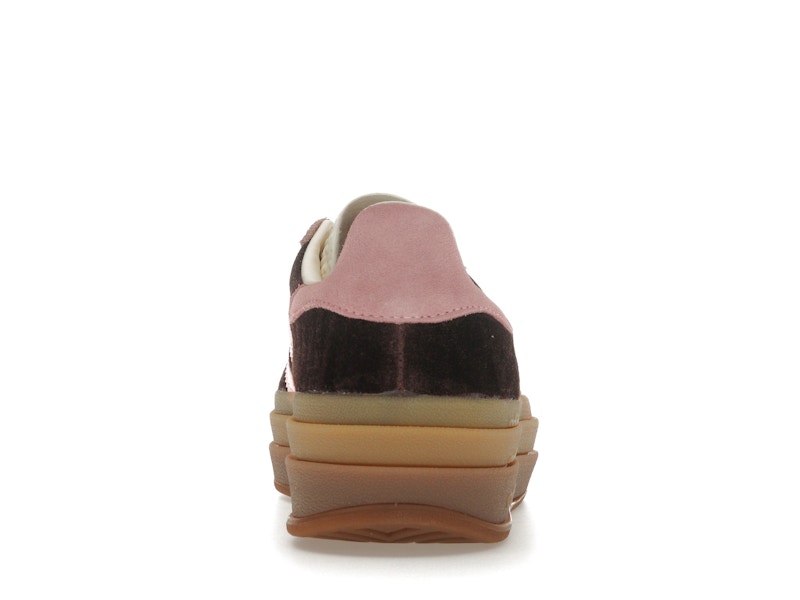 adidas Gazelle Bold Shadow Brown Warm Clay Glow Pink (Women's)