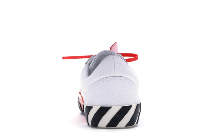 OFF-WHITE Vulc Low White (Updated Stripes)