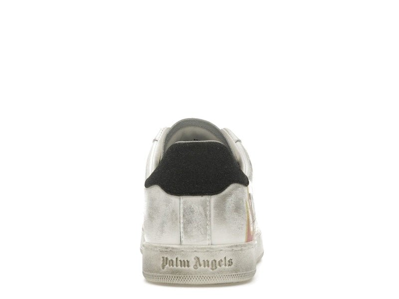 Palm Angels Palm One Low-Top Flame Print White Multi