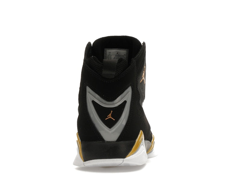 Jordan True Flight Black Metallic Gold