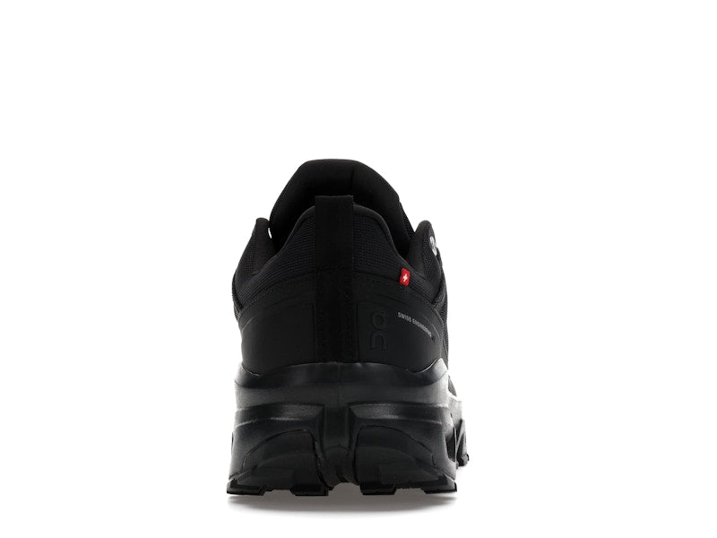 On Running Cloudrock Low Waterproof All Black