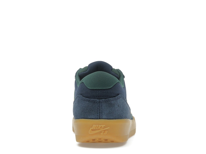 Nike SB Force 58 Midnight Navy Fir Gum Light Brown University Gold