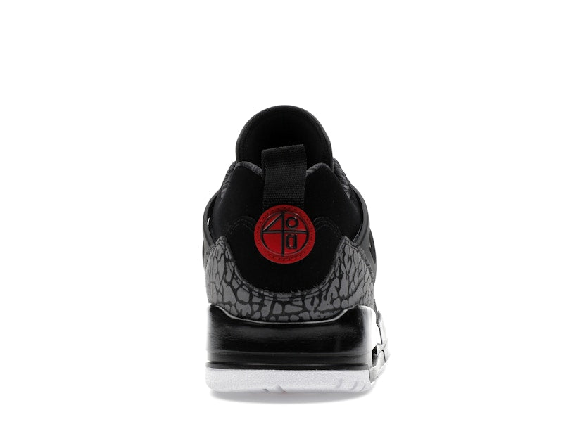 Jordan Spizike Low Black Classic Green White Varsity Red