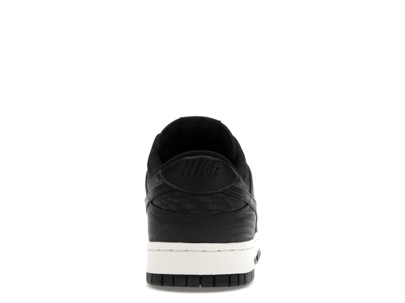 Nike Dunk Low Black Canvas