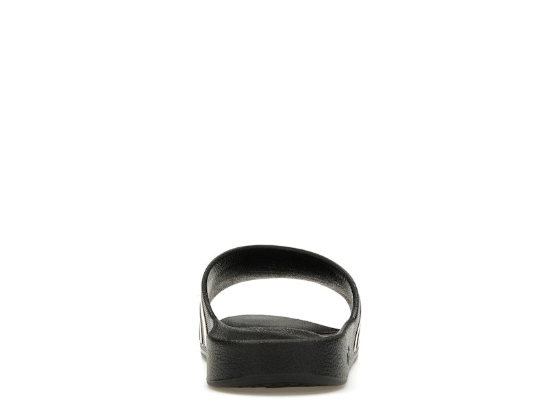 adidas Adilette Aqua Slides Core Black Gold Metallic