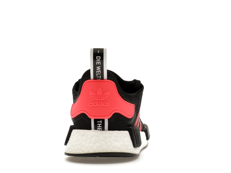 adidas NMD R1 Black Signal Pink White