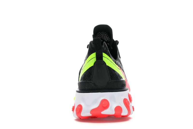Nike React Element 55 Black Crimson Volt