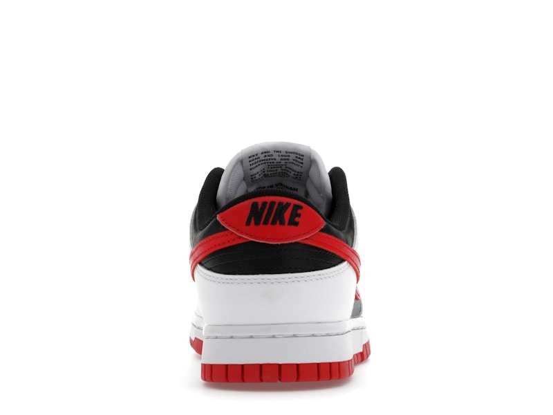 Nike Dunk Low Retro White Black University Red