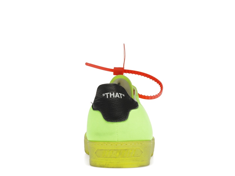 OFF-WHITE Low 2.0 Fluo Yellow FW19