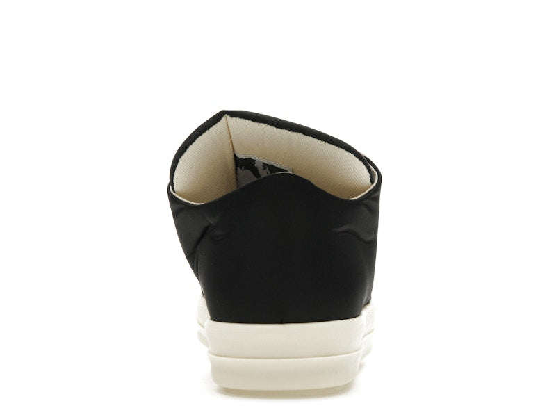 Rick Owens Jumbo Lace Recycled Puffer Low Black MilK