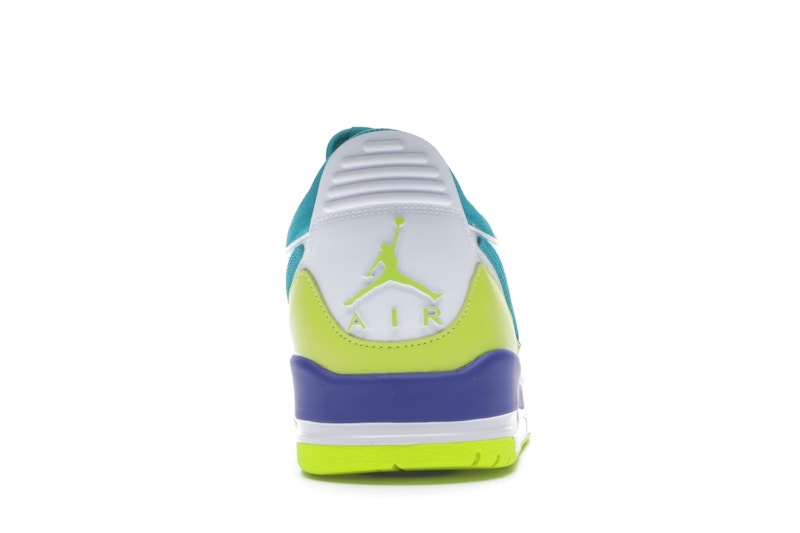Jordan Legacy 312 Low Ultramarine Neon Yellow Aquamarine