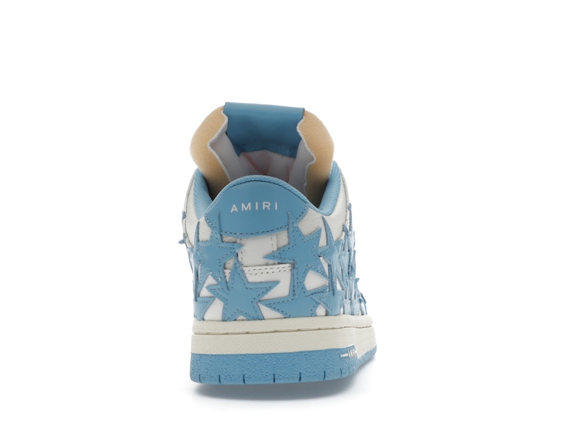 AMIRI Stars Low Top White Blue