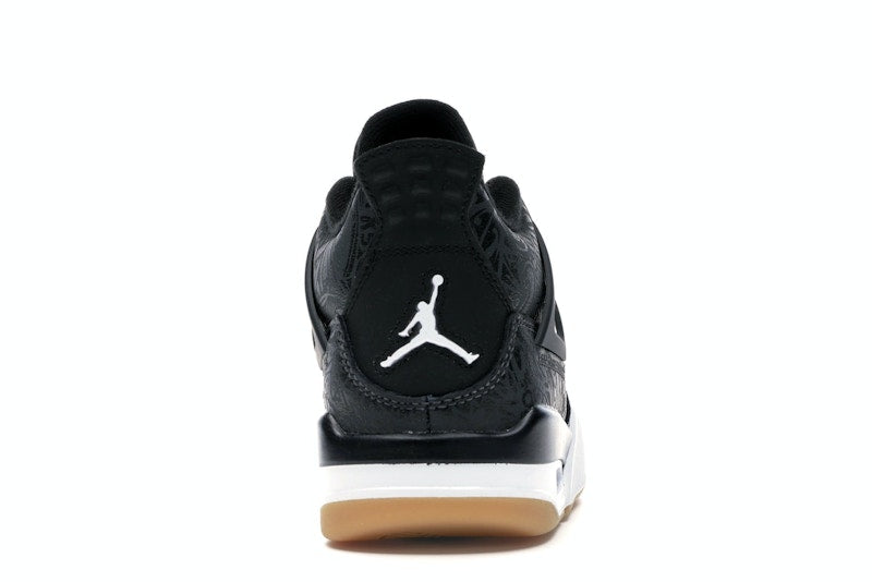 Jordan 4 Retro Laser Black Gum (GS)