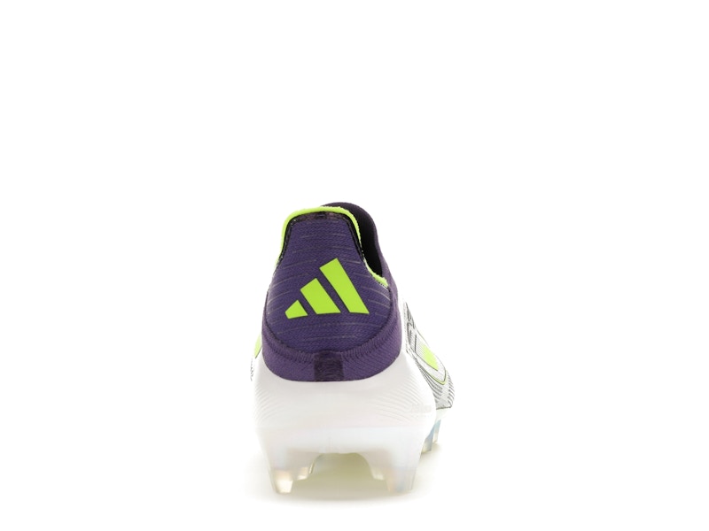 adidas Laceless F50 Elite Fast Reborn FG Purple Lucid Lemon