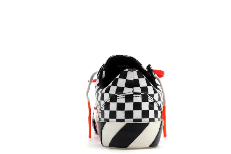 OFF-WHITE Vulc Low Checkered Black White