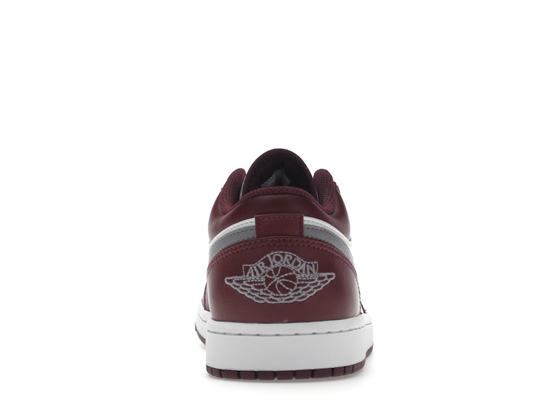Jordan 1 Low White Bordeaux