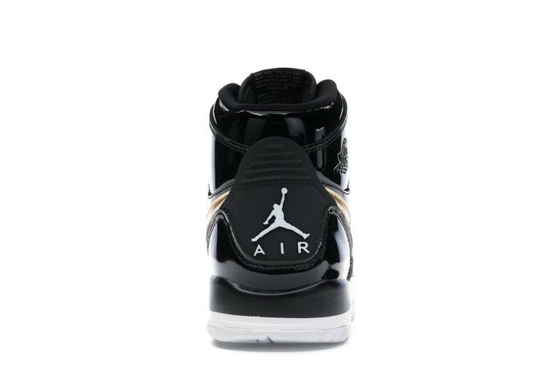 Jordan Legacy 312 Black Gold Patent (GS)