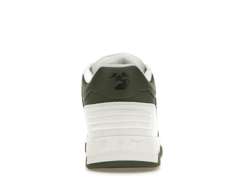 OFF-WHITE Out Of Office OOO Low Tops White Khaki