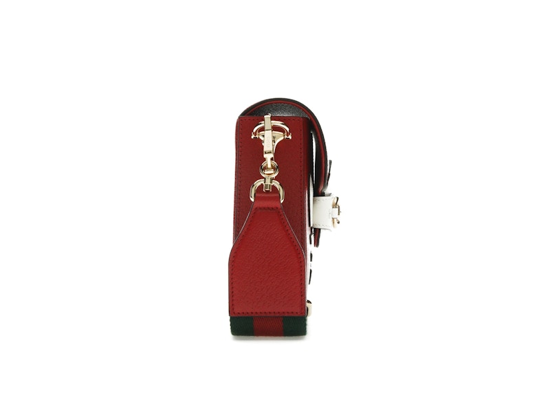 Gucci x adidas Horsebit 1955 Shoulder Bag Red