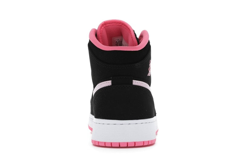 Jordan 1 Mid Black Digital Pink (GS)