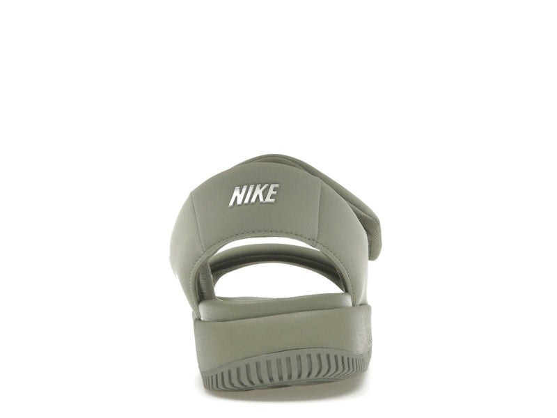 Nike Calm Sandal Light Army Metallic Silver (Women's)