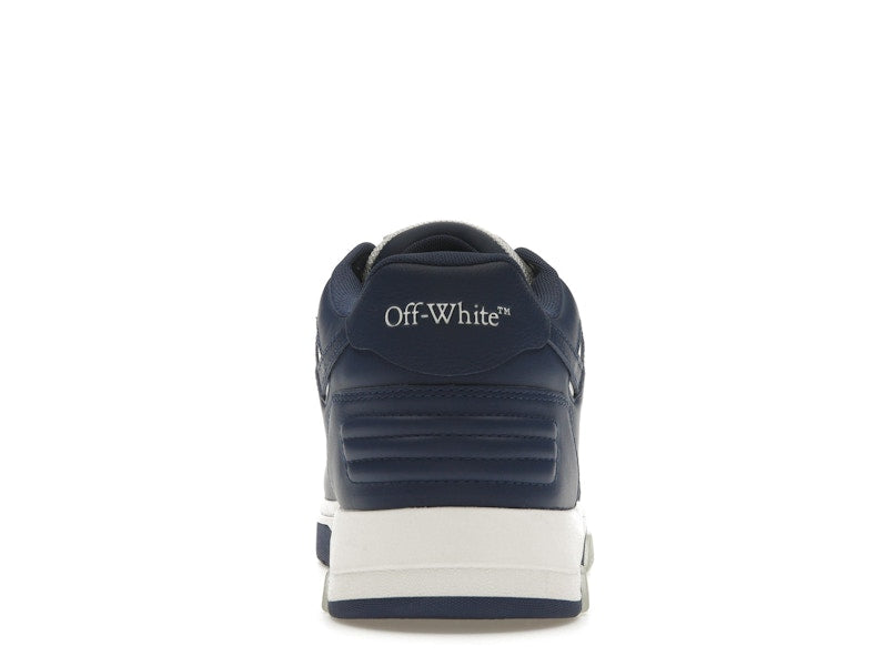 OFF-WHITE Out Of Office OOO Low Tops White Royal Blue