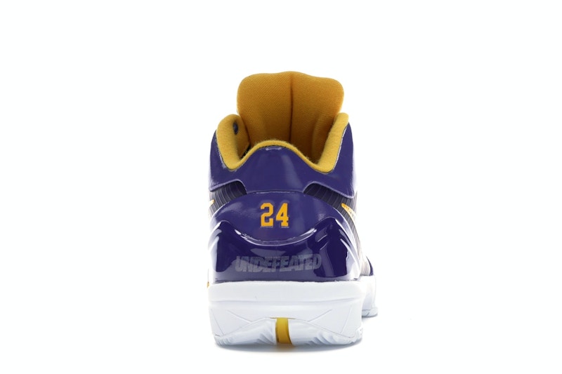 Nike Kobe 4 Protro Undefeated Los Angeles Lakers
