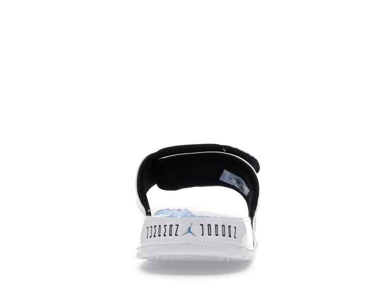Jordan Hydro XI White Black Legend Blue