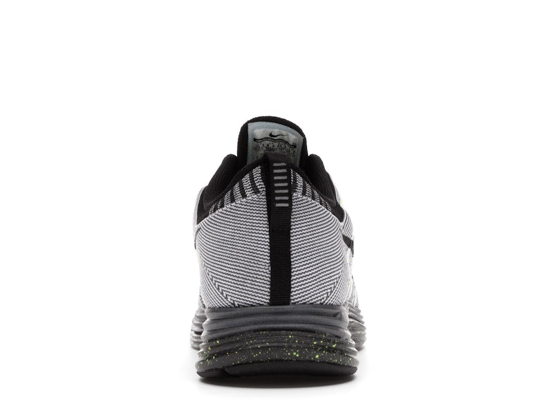 Nike Flyknit Lunar1+ White Black Volt