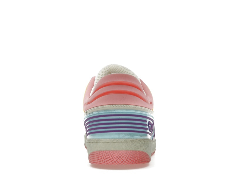Gucci Basket Low-Top Sneaker Light Blue Demetra Pink (Women's)