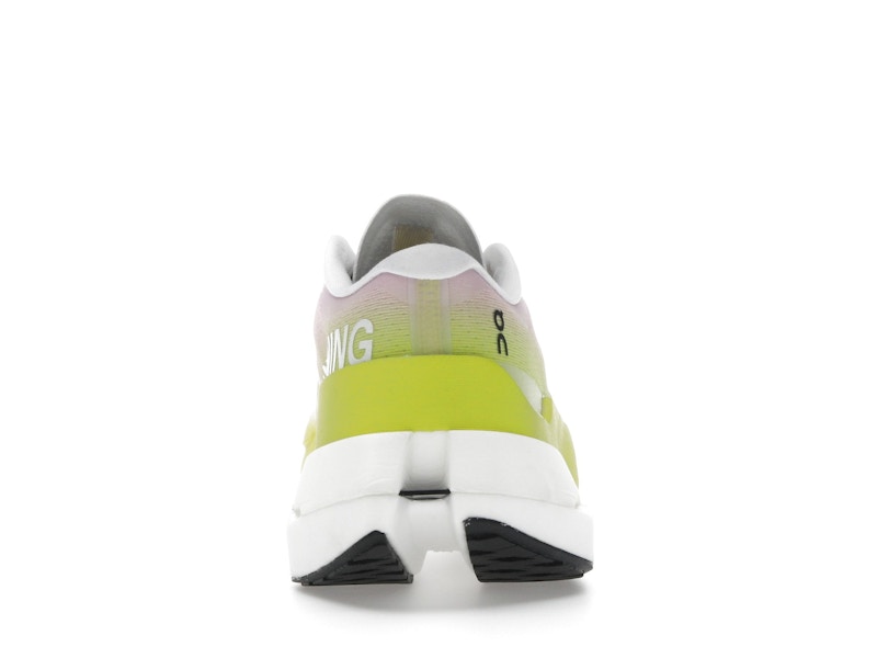 On Running Cloudboom Max Lime Raspberry