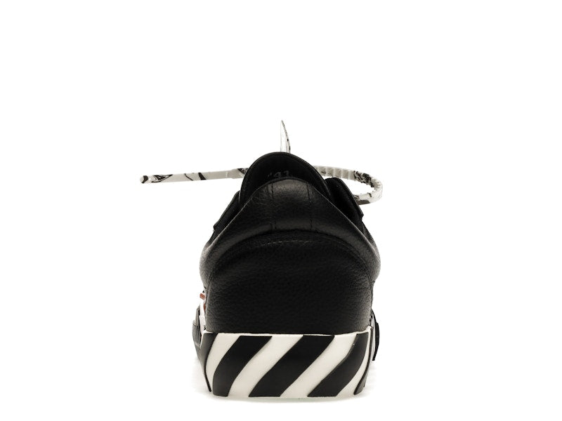 OFF-WHITE Vulc Low Leather Black White FW21