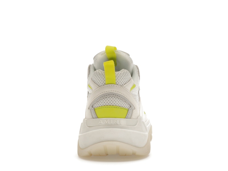AMIRI Bone Runner White Yellow