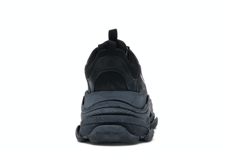 Balenciaga Triple S Triple Black (2018 Reissue) (Pre-Distressed)
