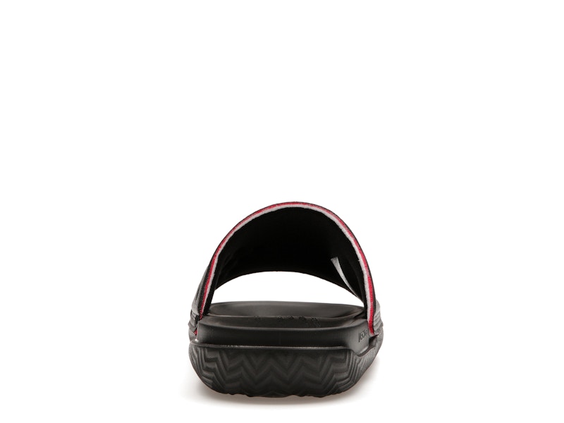 Jordan Play Slide Black University Red
