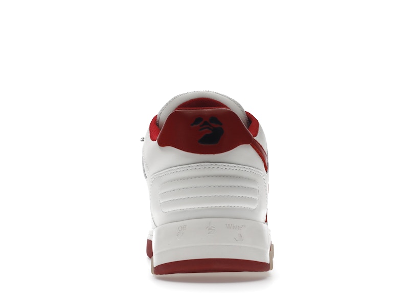 OFF-White Out of Office White Red