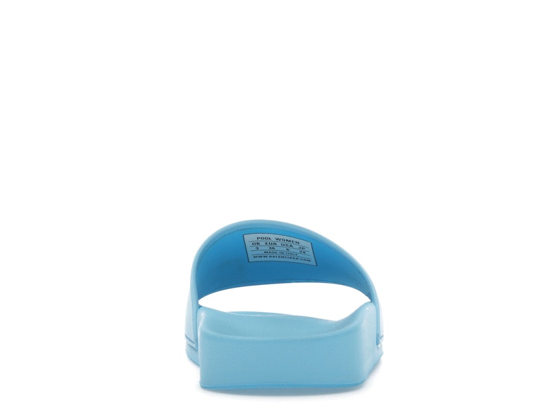Balenciaga Pool Slide Blue Sky (Womens)